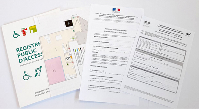 Document ERP : Registre Public d'accessibilité
